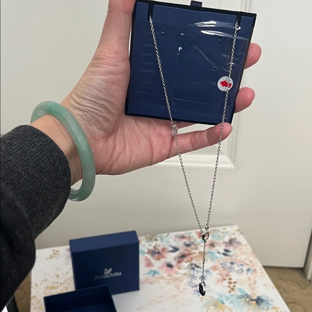 Swarovski x Hello Kitty Red and Silver Necklace - Picture 3 of 5